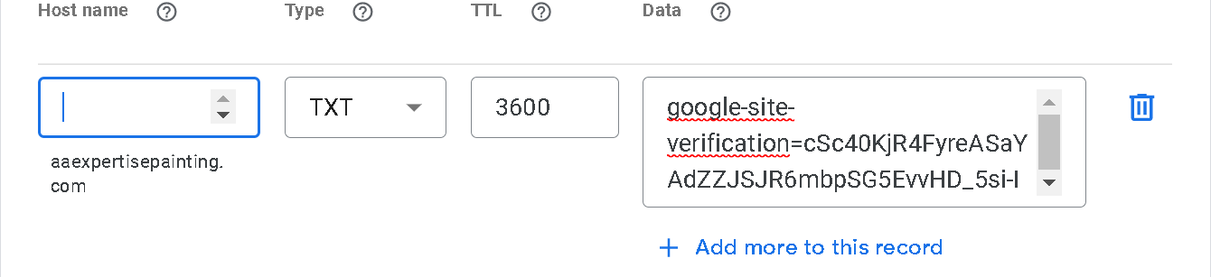 Google domains add custom record 2