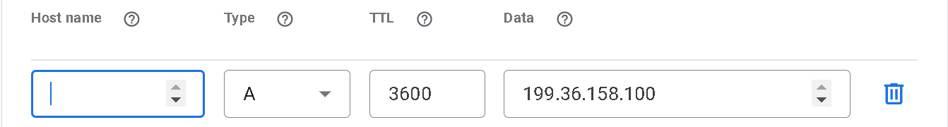 Google domains redirect 